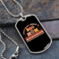 Busy Dog Mom Necklace Stainless Steel or 18k Gold Dog Tag 24" Chain-Express Your Love Gifts
