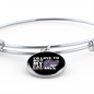 But My Cat Bracelet Stainless Steel or 18k Gold Circle Bangle-Express Your Love Gifts