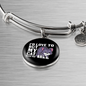 But My Cat Bracelet Stainless Steel or 18k Gold Circle Bangle-Express Your Love Gifts
