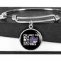 But My Cat Bracelet Stainless Steel or 18k Gold Circle Bangle-Express Your Love Gifts