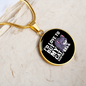 But My Cat Circle Necklace Stainless Steel or 18k Gold 18-22"-Express Your Love Gifts