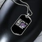 But My Cat Necklace Stainless Steel or 18k Gold Dog Tag 24" Chain-Express Your Love Gifts