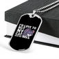 But My Cat Necklace Stainless Steel or 18k Gold Dog Tag 24" Chain-Express Your Love Gifts