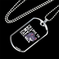 But My Cat Necklace Stainless Steel or 18k Gold Dog Tag 24" Chain-Express Your Love Gifts