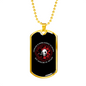 But Saddling Up Anyway Firefighter Gift Stainless Steel or 18k Gold Dog Tag 24" Chain-Express Your Love Gifts