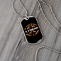 Buy a Dog Necklace Stainless Steel or 18k Gold Dog Tag 24" Chain-Express Your Love Gifts