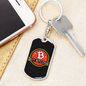 Buy Bitcoin Crypto Keychain Stainless Steel or 18k Gold Dog Tag Keyring-Express Your Love Gifts