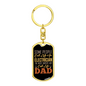Call Me An Electrician Swivel Keychain Dog Tag Stainless Steel or 18k Gold-Express Your Love Gifts