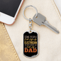 Call Me An Electrician Swivel Keychain Dog Tag Stainless Steel or 18k Gold-Express Your Love Gifts