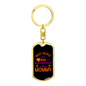 Call Me Ana Mom Keychain Stainless Steel or 18k Gold Dog Tag Keyring-Express Your Love Gifts