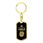 Call Me Meme Mom Keychain Stainless Steel or 18k Gold Dog Tag Keyring-Express Your Love Gifts