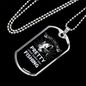 Call Me Pretty And Take Me Fishing Necklace Stainless Steel or 18k Gold Dog Tag 24" Chain-Express Your Love Gifts