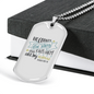 Call Them All By Name Psalm 147:4 Necklace Stainless Steel or 18k Gold Dog Tag 24" Chain-Express Your Love Gifts