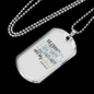 Call Them All By Name Psalm 147:4 Necklace Stainless Steel or 18k Gold Dog Tag 24" Chain-Express Your Love Gifts