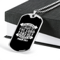 Called To The Lord Psalm 120:1 Necklace Stainless Steel or 18k Gold Dog Tag 24-Express Your Love Gifts