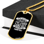 Called To The Lord Psalm 120:1 Necklace Stainless Steel or 18k Gold Dog Tag 24-Express Your Love Gifts