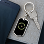 Calling All Hunters Hunter'S Keychain Gift Stainless Steel or 18k Gold Dog Tag Keyring-Express Your Love Gifts