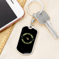 Calling All Hunters Hunter'S Keychain Gift Stainless Steel or 18k Gold Dog Tag Keyring-Express Your Love Gifts