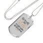 Calls Them By Name Psalm 147:4 Necklace Stainless Steel or 18k Gold Dog Tag 24" Chain-Express Your Love Gifts