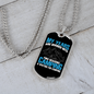 Camper Necklace 2 Seasons Camping Necklace Stainless Steel or 18k Gold Dog Tag 24" Chain-Express Your Love Gifts