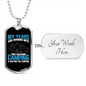 Camper Necklace 2 Seasons Camping Necklace Stainless Steel or 18k Gold Dog Tag 24" Chain-Express Your Love Gifts