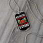 Camper Necklace 5 Stars Hotel Necklace Stainless Steel or 18k Gold Dog Tag 24" Chain-Express Your Love Gifts