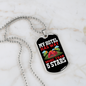 Camper Necklace 5 Stars Hotel Necklace Stainless Steel or 18k Gold Dog Tag 24" Chain-Express Your Love Gifts