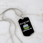 Camper Necklace A Flip Flops Necklace Stainless Steel or 18k Gold Dog Tag 24" Chain-Express Your Love Gifts