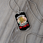 Camper Necklace Adventure Awaits Go Find It Backpack Necklace Stainless Steel or 18k Gold Dog Tag 24" Chain-Express Your Love Gifts