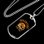 Camper Necklace Adventure For You Necklace Stainless Steel or 18k Gold Dog Tag 24" Chain-Express Your Love Gifts