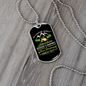 Camper Necklace Adventure Seeking Camping Necklace Stainless Steel or 18k Gold Dog Tag 24" Chain-Express Your Love Gifts