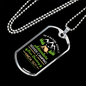 Camper Necklace Adventure Seeking Camping Necklace Stainless Steel or 18k Gold Dog Tag 24" Chain-Express Your Love Gifts