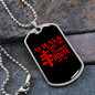 Camper Necklace Always Take The Scenic Route Necklace Stainless Steel or 18k Gold Dog Tag 24" Chain-Express Your Love Gifts