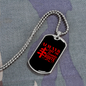 Camper Necklace Always Take The Scenic Route Necklace Stainless Steel or 18k Gold Dog Tag 24" Chain-Express Your Love Gifts