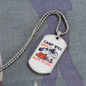 Camper Necklace Back To Life Necklace Stainless Steel or 18k Gold Dog Tag 24" Chain-Express Your Love Gifts