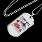 Camper Necklace Back To Life Necklace Stainless Steel or 18k Gold Dog Tag 24" Chain-Express Your Love Gifts