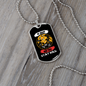 Camper Necklace Be Brave Run Free Stay Wild Necklace Stainless Steel or 18k Gold Dog Tag 24" Chain-Express Your Love Gifts