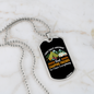 Camper Necklace Best Camping Friends Necklace Stainless Steel or 18k Gold Dog Tag 24" Chain-Express Your Love Gifts