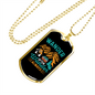 Camper Necklace Better Wander Always Necklace Stainless Steel or 18k Gold Dog Tag 24" Chain-Express Your Love Gifts