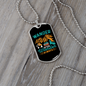 Camper Necklace Better Wander Always Necklace Stainless Steel or 18k Gold Dog Tag 24" Chain-Express Your Love Gifts