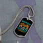 Camper Necklace Better Wander Always Necklace Stainless Steel or 18k Gold Dog Tag 24" Chain-Express Your Love Gifts