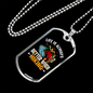Camper Necklace Better When Hiking Necklace Stainless Steel or 18k Gold Dog Tag 24" Chain-Express Your Love Gifts