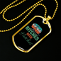 Camper Necklace Bitches With Hitches Necklace Stainless Steel or 18k Gold Dog Tag 24" Chain-Express Your Love Gifts