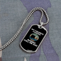 Camper Necklace Call Me Dad Necklace Stainless Steel or 18k Gold Dog Tag 24" Chain-Express Your Love Gifts