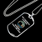 Camper Necklace Call Me Dad Necklace Stainless Steel or 18k Gold Dog Tag 24" Chain-Express Your Love Gifts