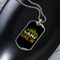 Camper Necklace Camp Crew Necklace Stainless Steel or 18k Gold Dog Tag 24" Chain-Express Your Love Gifts