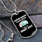 Camper Necklace Camper Queens Classy Necklace Stainless Steel or 18k Gold Dog Tag 24" Chain-Express Your Love Gifts