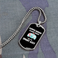 Camper Necklace Camper Queens Classy Necklace Stainless Steel or 18k Gold Dog Tag 24" Chain-Express Your Love Gifts