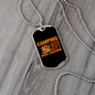Camper Necklace Camping Beer is Awesome Necklace Stainless Steel or 18k Gold Dog Tag 24" Chain-Express Your Love Gifts
