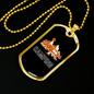 Camper Necklace Camping Camper Necklace Stainless Steel or 18k Gold Dog Tag 24" Chain-Express Your Love Gifts